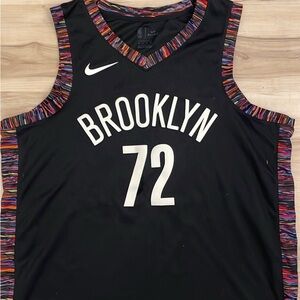 Nike Black Basketball Jersey with Yellow Accents